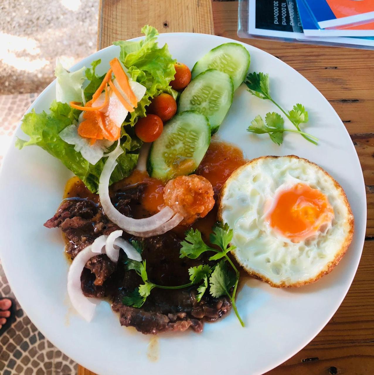 Gasthaus Sunrise Doc Let Ninh Hai District Exterior foto